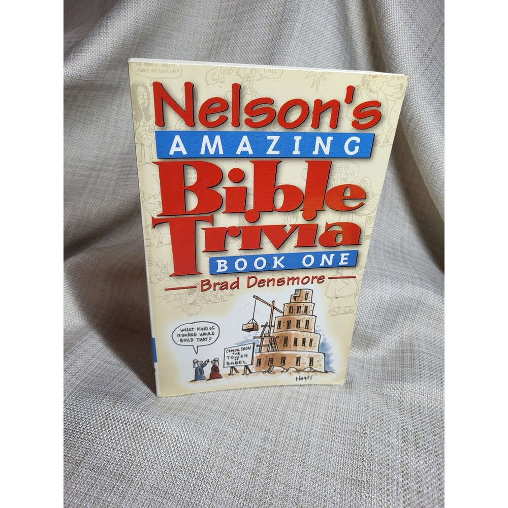 Nelson's Amazing Bible Trivia Book One Brad Densmore Paperback Questions Answers